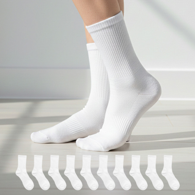 나바바 NY003 데일리 중목 양말 10켤레 세트