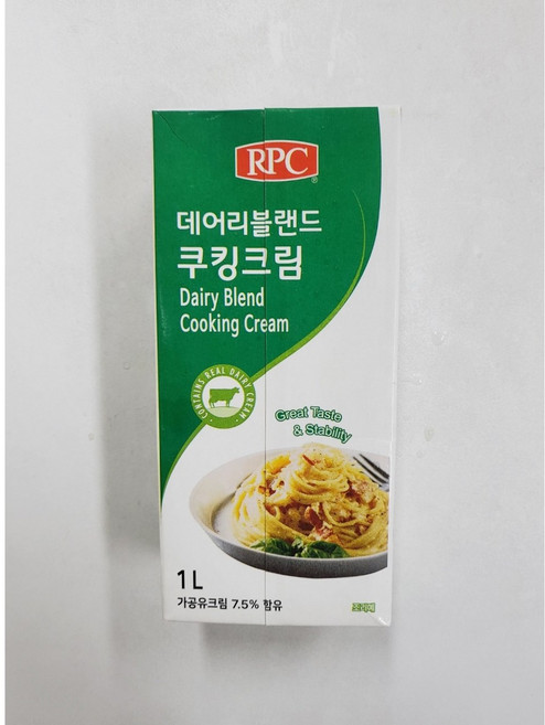 RPC 리치 데어리블랜드 쿠킹크림 박스 (1L x 12개입), 1L, 12개
