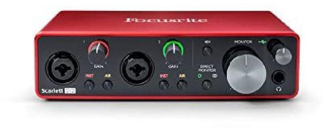 포커스라이트 스칼렛 솔로 3세대 오디오인터페이스, 스칼렛 2i2