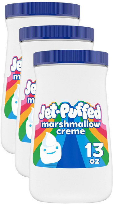 크래프트 제트-퍼프드 마시맬로우 크림 스프레드 13oz x 3개, 368g
