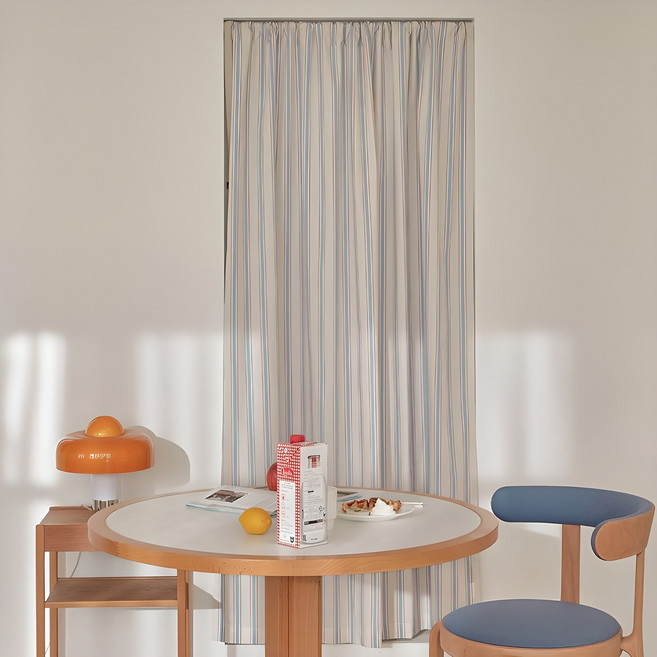 빈티지맨션 순면 가리개커튼