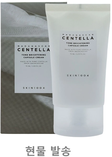 스킨천사 마다가스카르 센텔라 톤 브라이트닝 캡슐 크림 75ml, 1개 - 쿠팡