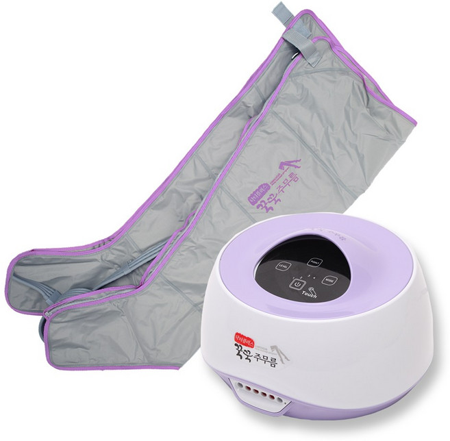 닥터플러스 공기압 다리 마사지기 본체 + 다리커프, J-1000AMV(바이올렛)