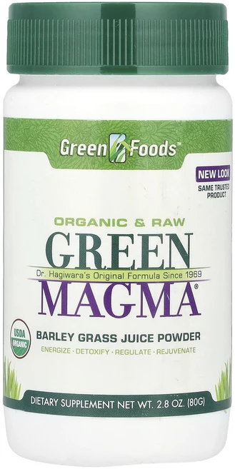 그린푸드 Green Magma 보리순즙 분말 80g(2.8oz), 79g, 6개 - 쿠팡