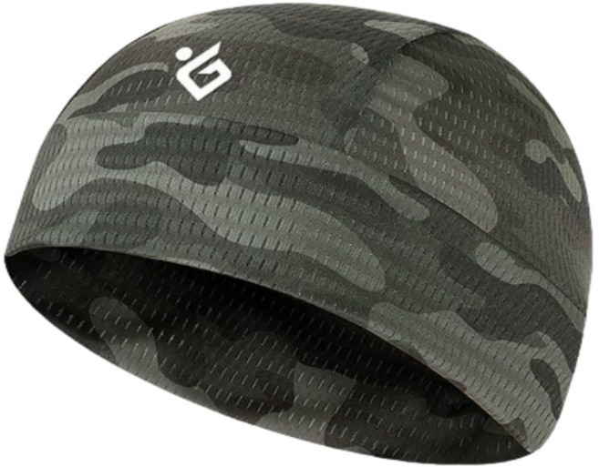 자전거모자 스컬캡 쪽모자 두건 싸이클 라이딩 헤어밴드 헬멧 이너캡 모자 비니 조각모, 이너캡(카모 밀리터리), 1개