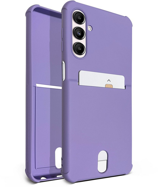 더조은셀러 이지홀 카드 수납 실리콘 케이스 2EA 세트