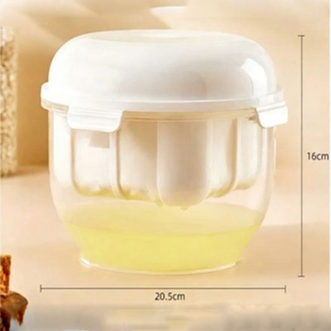 요거트 메이커 그릭케이크 대용량 요거트 유청분리기 +강력스프링 세트 1.8L, 1개, 흰색