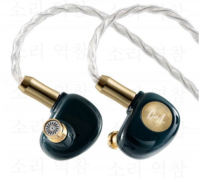 QOA Gimlet 하이파이 유선 헤드폰 0.78인터페이스 HiFi 3.5단자, 녹색