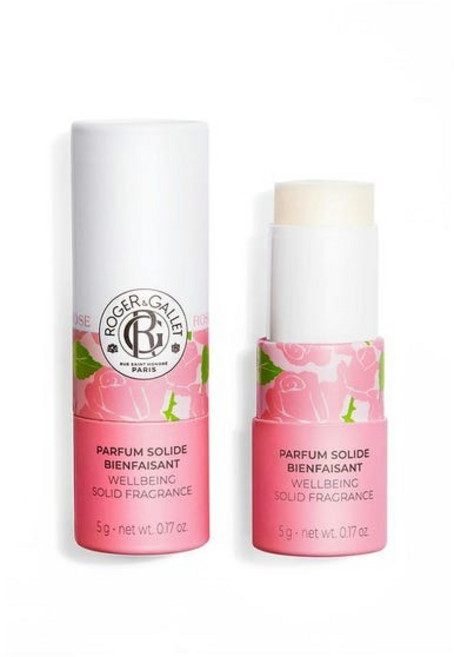 [ROGER & GALLET 프랑스 정품] Rose Parfum Solide 로저앤갈렛 로즈 고체 향수 5g, 1개