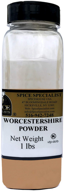 우스터셔 파우더 플라스틱 용기 - (1 lb. [16 oz.] ) - 코셔 우스터셔 파우더 플라스틱 용기 - (1 lb. [16 oz.] ) - 코셔, 1파운드 (1팩)