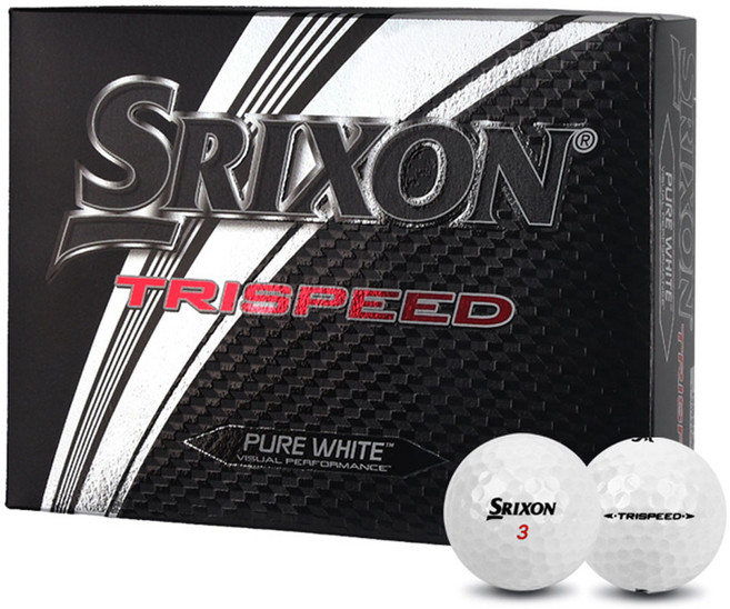 스릭슨 트라이스피드 3피스 골프공 골프볼 1더즌 12구 골프용품, 1개, 12개입