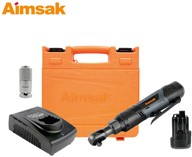 아임삭 자동차정비 충전라쳇렌치 14.4V 2.0Ah세트 AI414RW