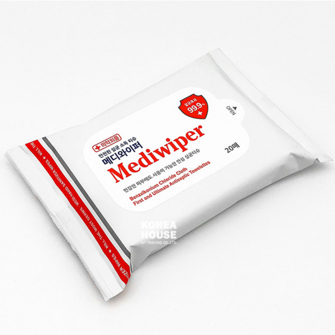 [DND] 메디와이퍼 물티슈 리필형(20매)