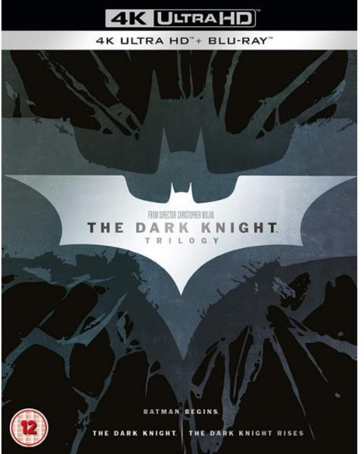 다크 나이트 3부작 트릴로지 (4K UHD 영어) 크리스찬 베일 마이클 케인 게리 올드만 모건 프리먼 톰 하디 앤 해서웨이