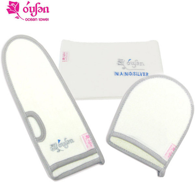 오션타올 3종세트 은나노 때장갑 미용 때타올 바디타올, 은나노 타올 3종세트, 1개
