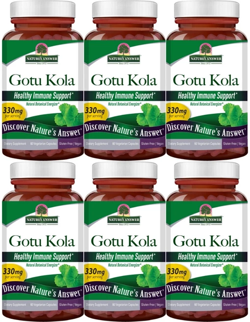 네이처스앤서 고투콜라 330mg, 6개, 60정 - 쿠팡