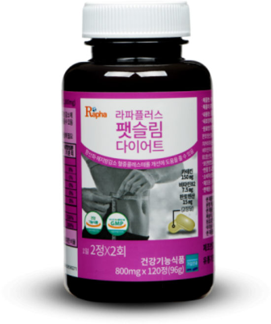 팻슬림 다이어트, 1개, 120정