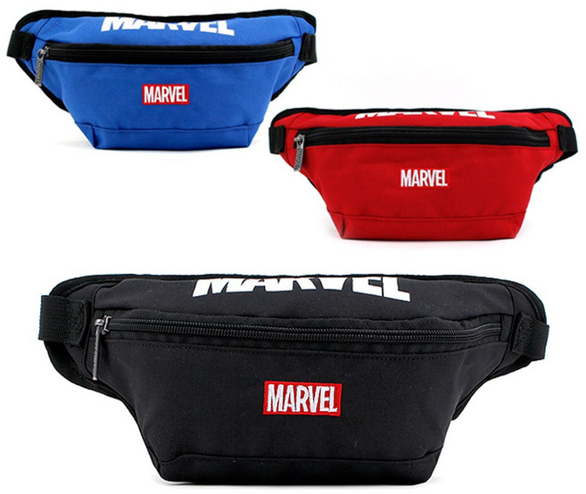 올유키즈 마블 베리 힙색 (대) 크로스백 보조가방 핸드폰가방 아동 어린이 유치원 초등학생