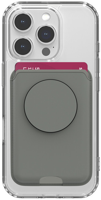 5세컨즈 디아 스마트톡 맥세이프 호환 카드 지갑 케이스, 1개, 그레이