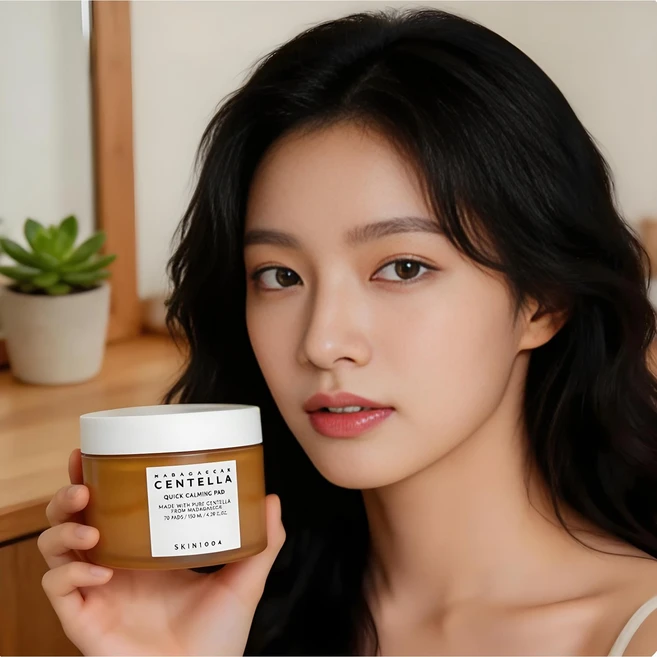 스킨1004 마다가스카르 센텔라 퀵 카밍 패드 130ml, 70매입, 4개 - 쿠팡
