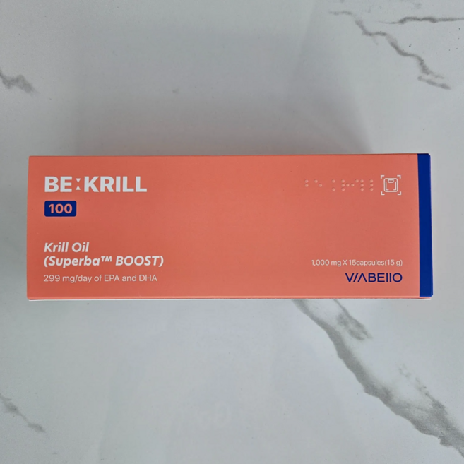 [비아벨로] 비크릴 100 인지질 크릴오일, 15정, 4개