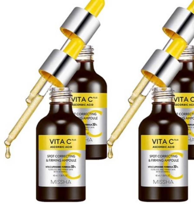 미샤 비타씨플러스 잡티씨 탄력앰플, 40ml, 4개