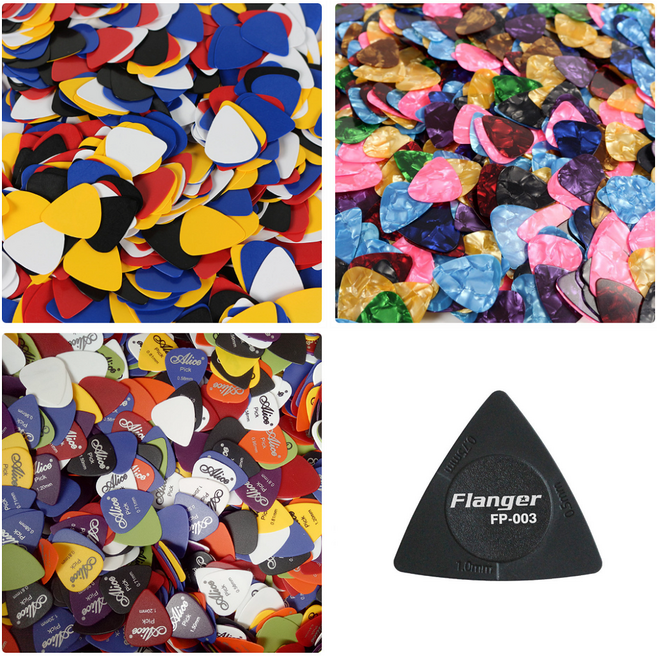 기타사료 피크 통기타 일렉 기타피크, 엘리스 1.2 mm, 1개