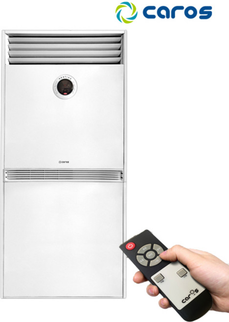 캐로스 도시가스 온풍기 CAH-G664D [택배] 66평 리모컨 LNG 산업용 공업용 업소용 공장 사무실 창고 마트, 단품, 단품
