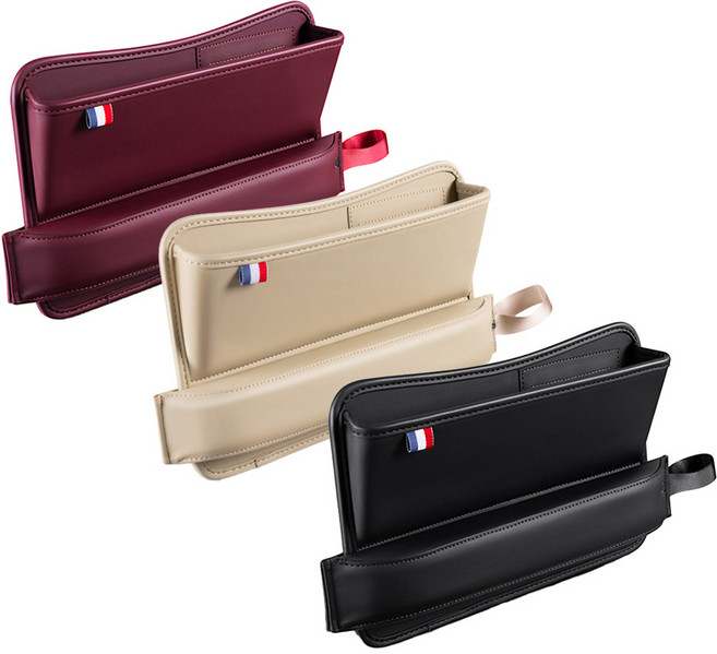 틈새수납함 화장지 보관함 방수 깔끔한 접이식 정리함, 블랙, 1개