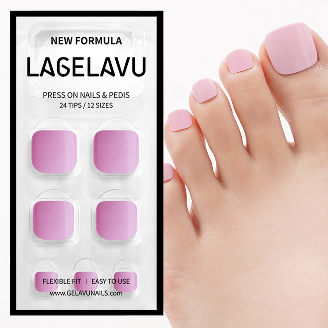 LAGELAVU 라젤라부 패디팁 국내 특허기술, 1개, 라젤라부 패디팁 09.핑크