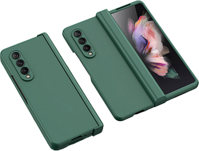 폰케이노 갤럭시 Z폴드3 Z폴드4 케이스 파스텔 슬림 힌지보호