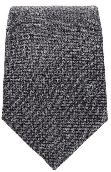 [백화점 정품] 에스티듀퐁 그레이 솔리드 넥타이 TE6SM62KA256TGY