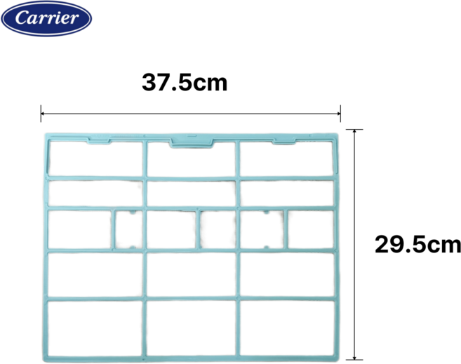 캐리어에어컨 벽걸이 에어컨 10평형 필터 2개(1세트) CSF-A100CSI CSF-A101CSI CSF-A102CSI CSF-A103CSI KSF-A100MDI, 2개, 필터 낱개