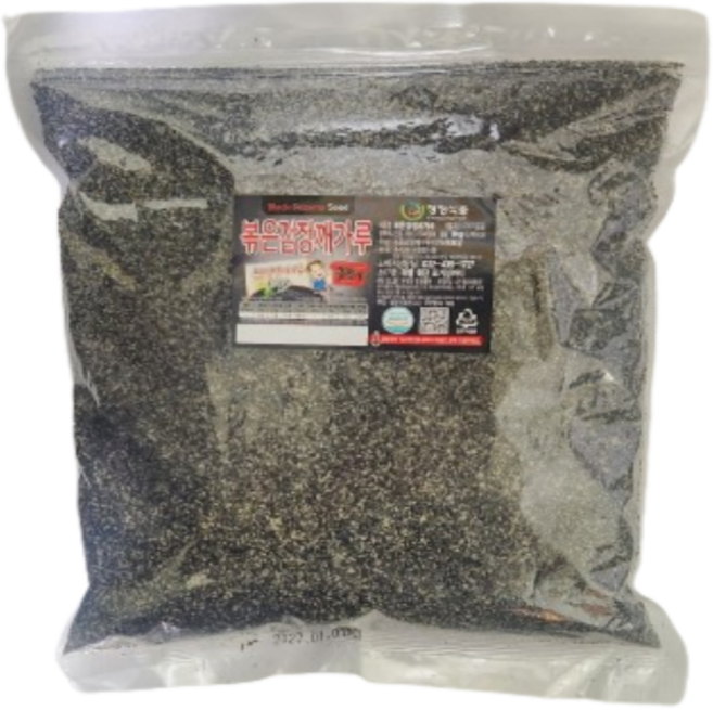 청정식품 청정식품 볶은 검정깨가루 1kg, 4개