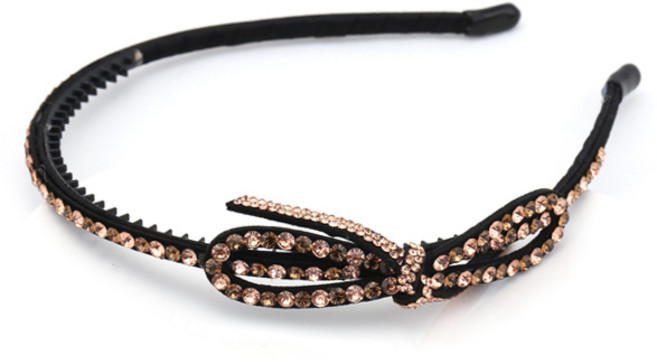 MISS21 스와로브스키 스톤 리본 헤어밴드 머리띠 (hb859)