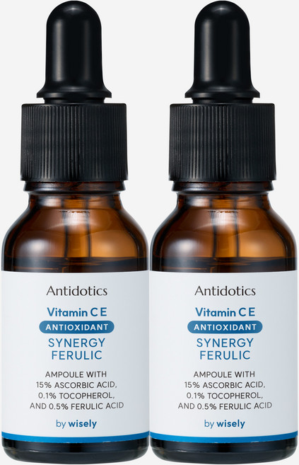 와이즐리 비타민 CE 시너지 페룰릭 앰플, 15ml, 2개