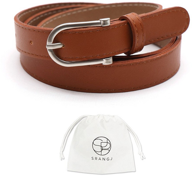 에스랑제이 여성 정장 캐주얼 청바지 벨트 AG75