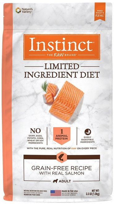 인스팅트 LID 연어 독 키블 1kg, 1개