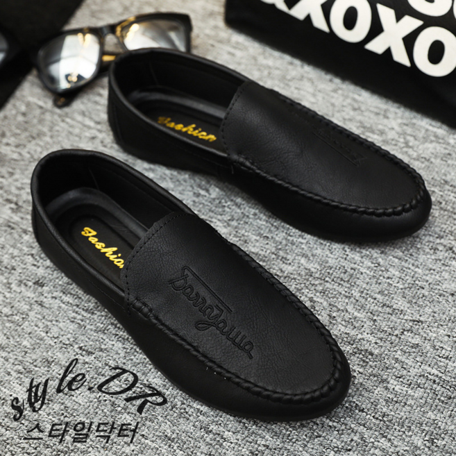 스타일닥터 남자 로퍼 편한 운전용 신발 매끄러운 라인 부드러운 남성 비즈니스 캐주얼 구두
