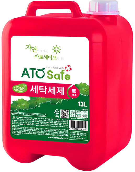 아토세이프 세탁세제 본품, 13L, 1개