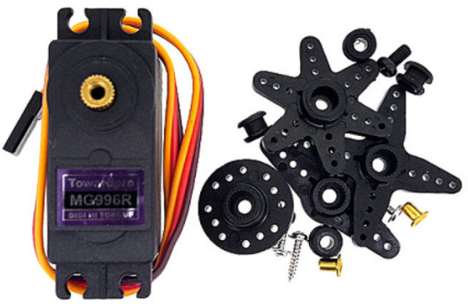 아두이노 기어 서보 모터 Gear Digital Servo MG996R-360도