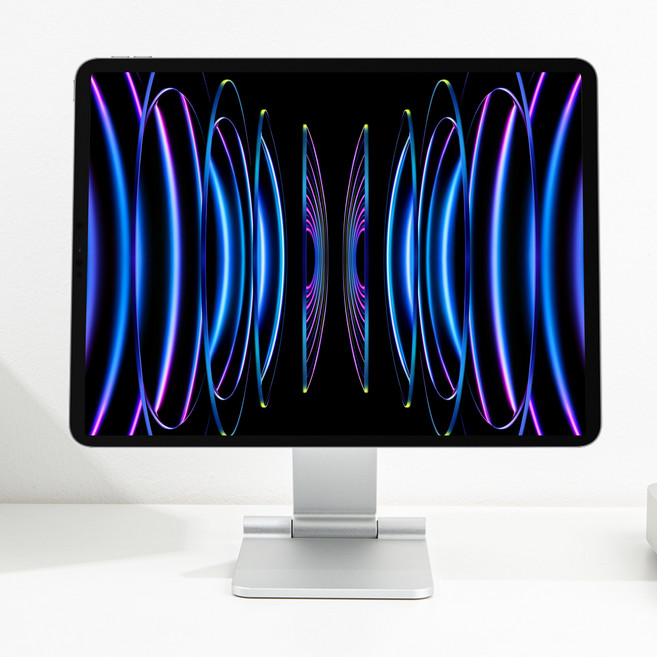 니케 Magsnap Air 아이패드 마그네틱 거치대 자석 스탠드, 실버, 아이패드프로 3/4/5/6세대 12.9인치, 1개