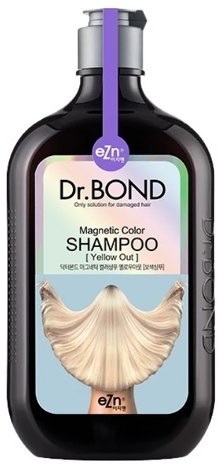 eZn 닥터본드 마그네틱 보색 컬러샴푸 옐로우아웃, 350g, 1개 - 쿠팡