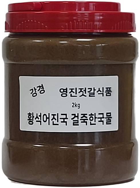 영진젓갈식품 황석어젓 김장용진국 걸죽한국물, 2kg, 1개