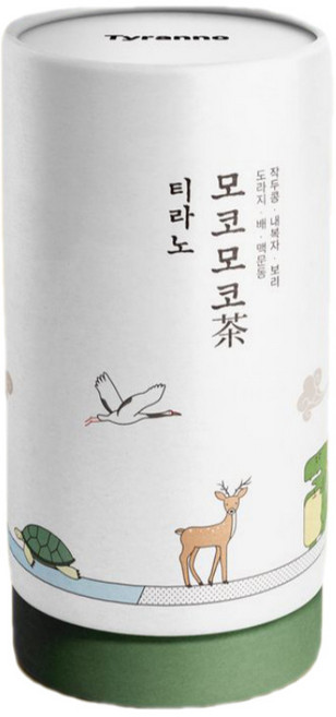 아기 배도라지차 티라노 모코모코차 국내산, 1세트, 45g
