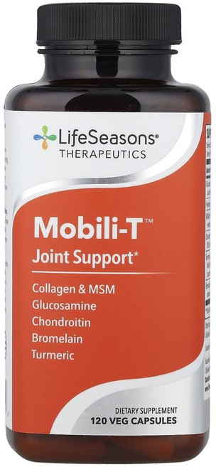 라이프시즌 테라퓨틱스 모빌리티 조인트 서포트 LifeSeasons Therapeutics Mobili-T® Joint Support 120정, 1개