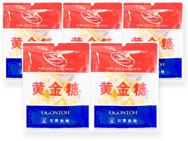 황금당 캔디, 126g, 5개