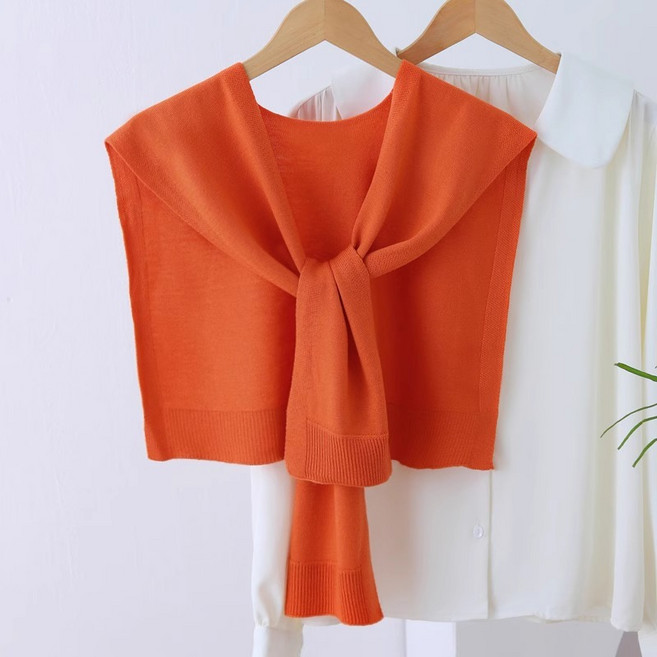 [엔젤디] 레저 페이크 가디건 어깨숄