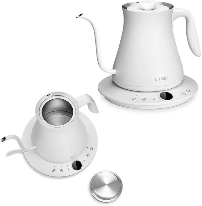 奇美 CHIMEI KT-88LT25 電子式溫控 手沖快煮壺, 1個, KT-88LT25職人手沖細口快煮壺, 800ml