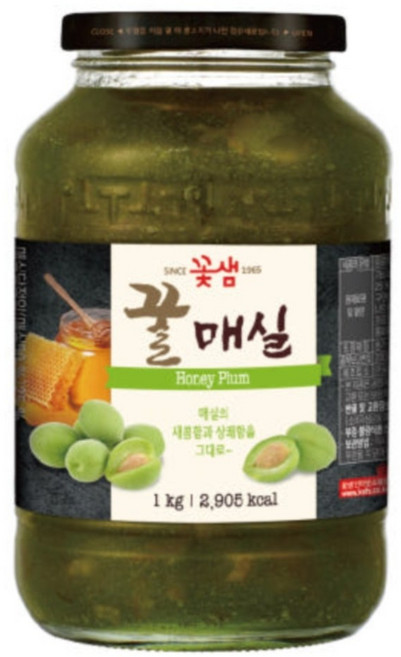 꽃샘 꿀 매실차 골드, 1kg, 1개입, 11개
